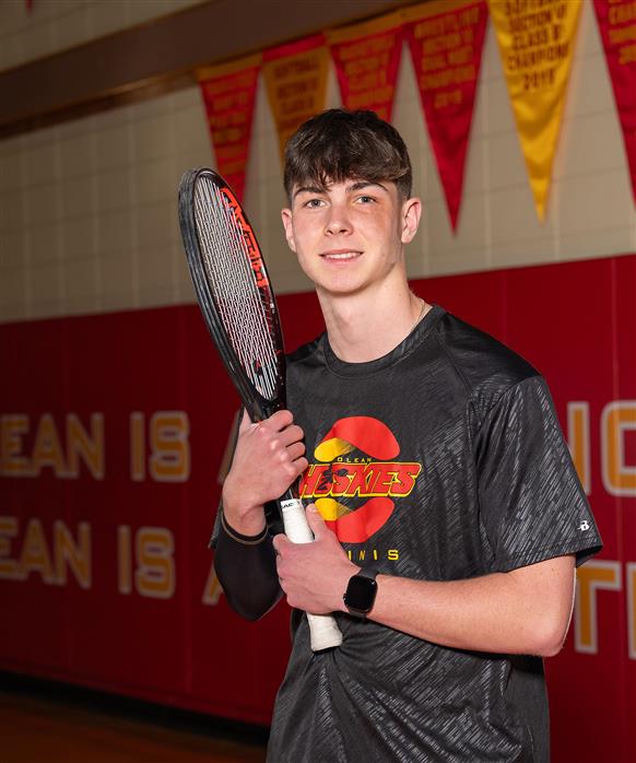 Senior Tennis Player